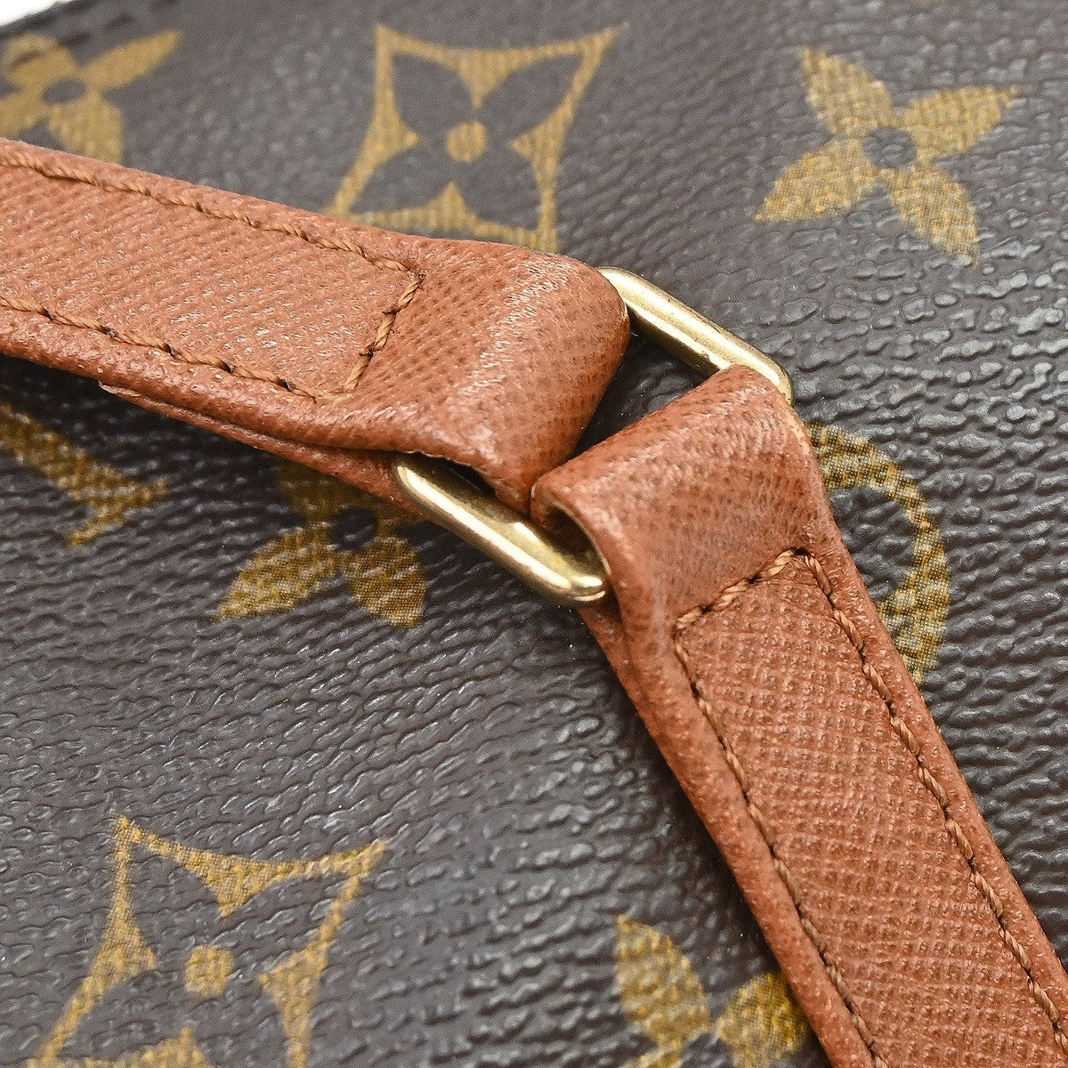 Louis Vuitton Papillon Monogram Canvas Brown Canvas Handbag (Pre-Owned)