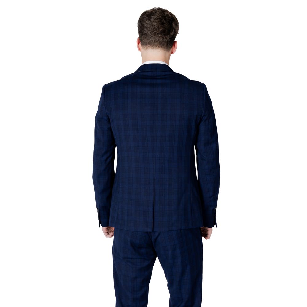 Antony Morato Blue Polyester Men's Blazer