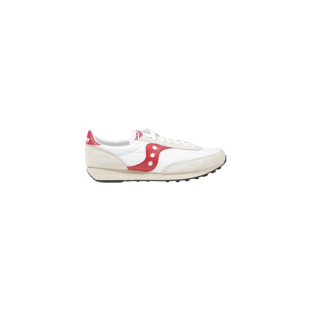 Saucony White Leather Athletic Men's Sneakers