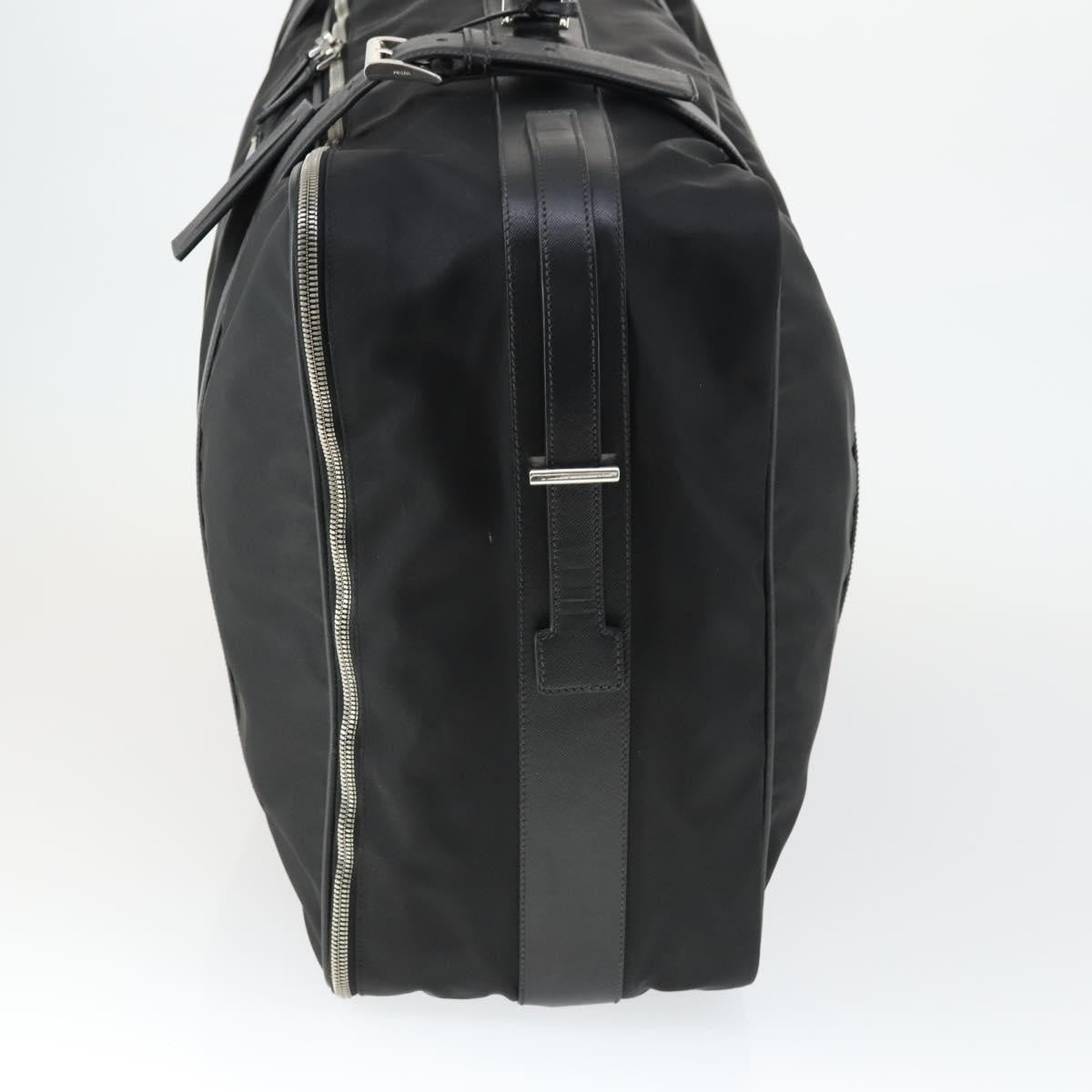 Prada Suitcase Re-Nylon And Saffiano Re-Nylon And Saffiano Black Nylon Travel Bag Bag (Pre-Owned)