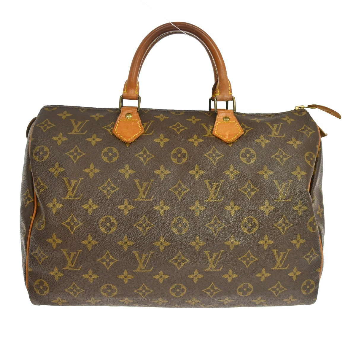 Louis Vuitton Speedy Monogram Canvas Brown Canvas Handbag (Pre-Owned)