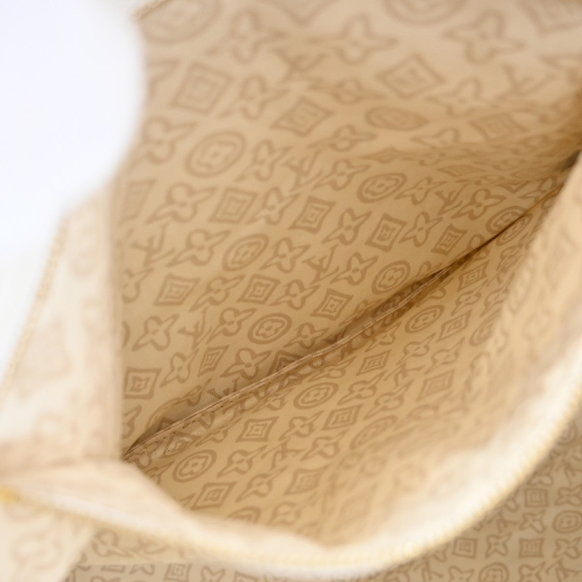 Louis Vuitton Tahitienne Cabas Canvas Beige Canvas Tote Bag Bag (Pre-Owned)