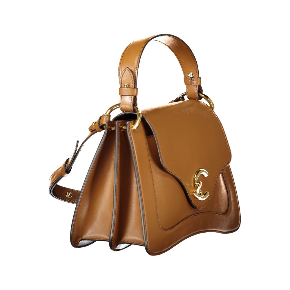 Coccinelle Marrone Leather Women Women's Handbag