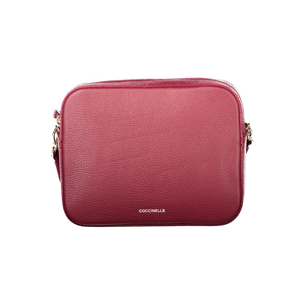Coccinelle Red Leather Women Women's Bag