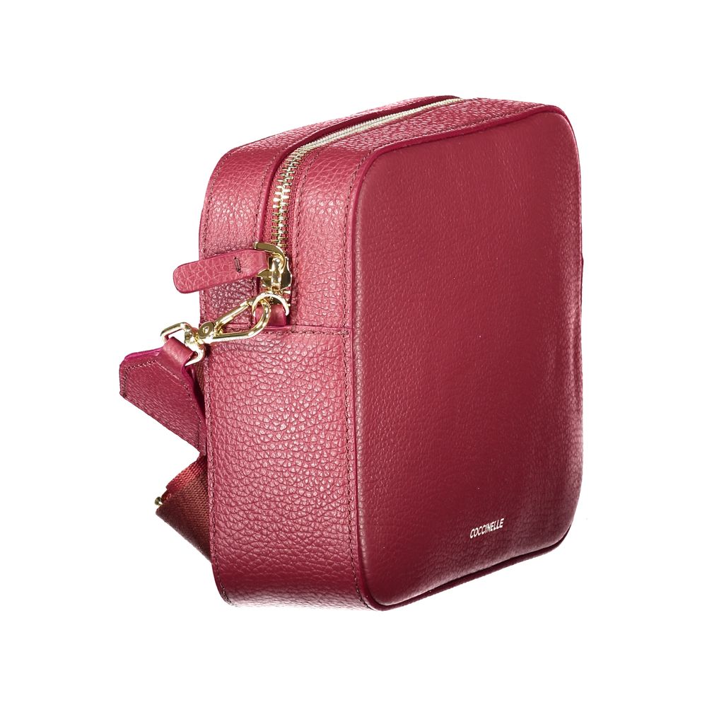 Coccinelle Red Leather Women Women's Bag