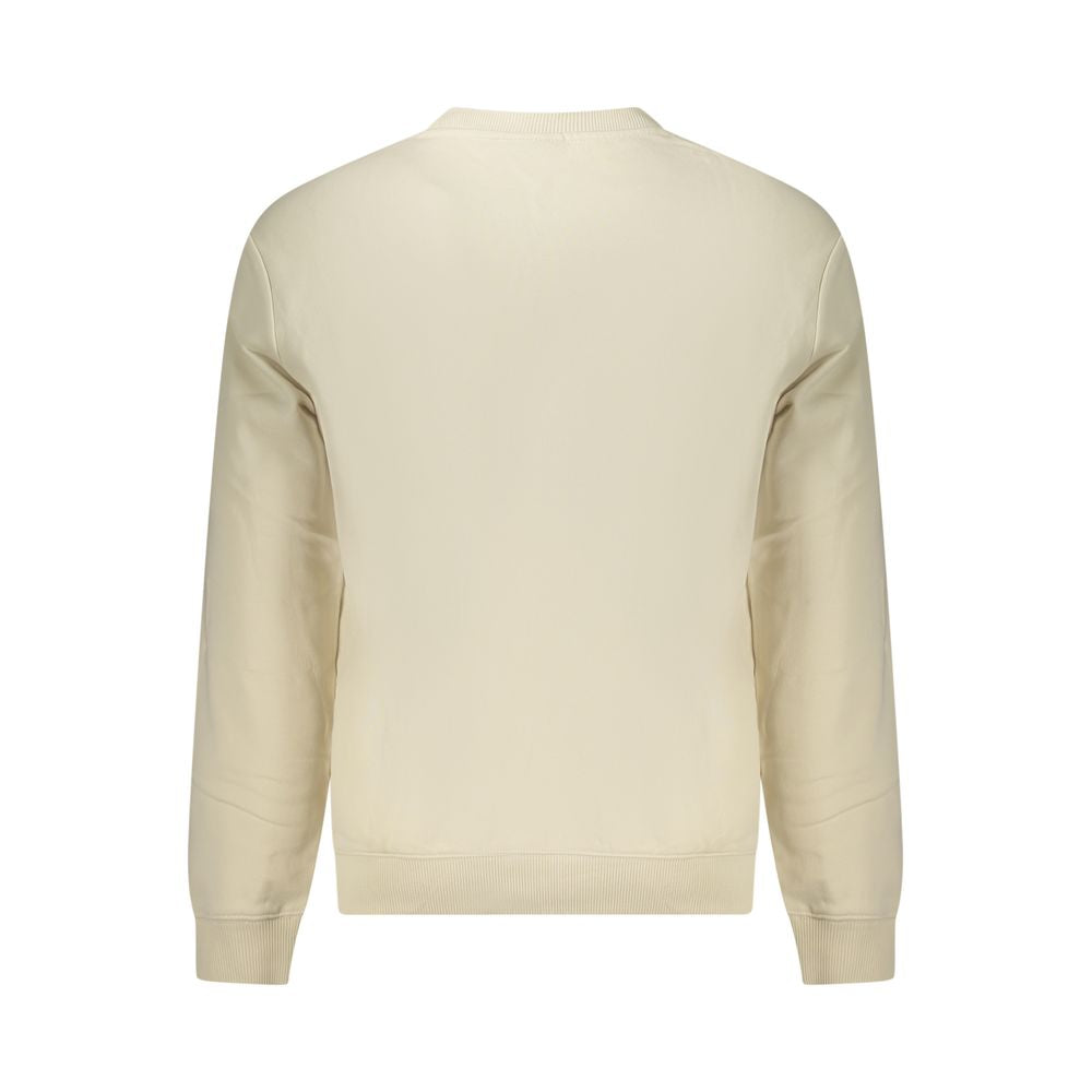 Napapijri Beige Cotton Men Men's Sweatshirt
