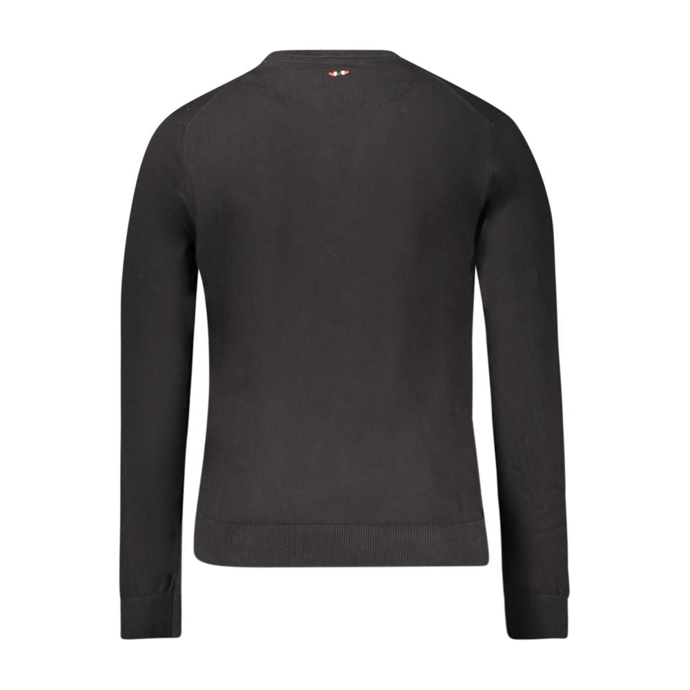 Napapijri Black Cotton Men Men's Sweater