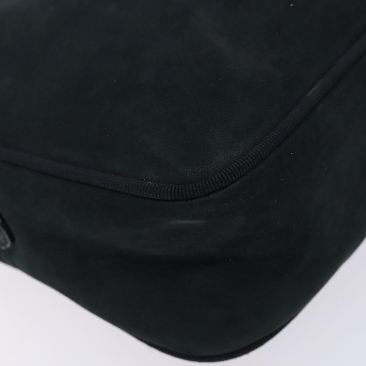Salvatore Ferragamo Vala Suede Navy Suede Shoulder Bag Bag (Pre-Owned)