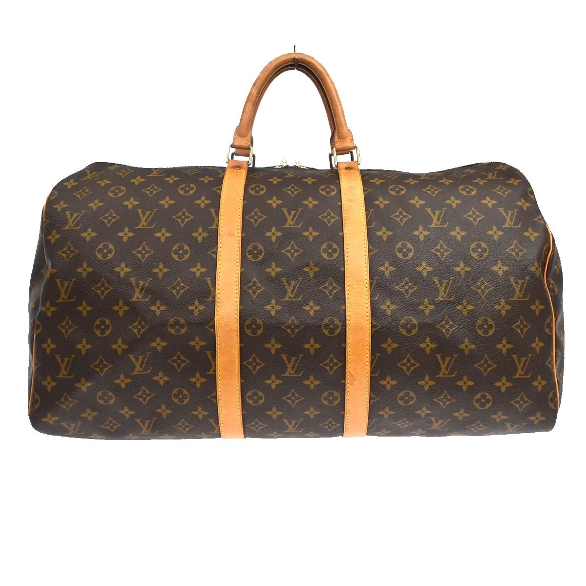 Louis Vuitton Keepall Monogram Canvas Brown Canvas Travel Bag Bag (Pre-Owned)