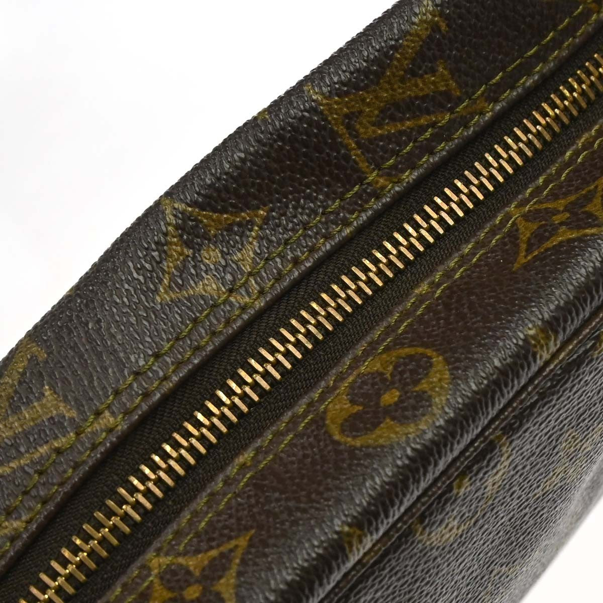 Louis Vuitton Trousse Toiletry Monogram Canvas Brown Canvas Toiletry Case Accessory (Pre-Owned)