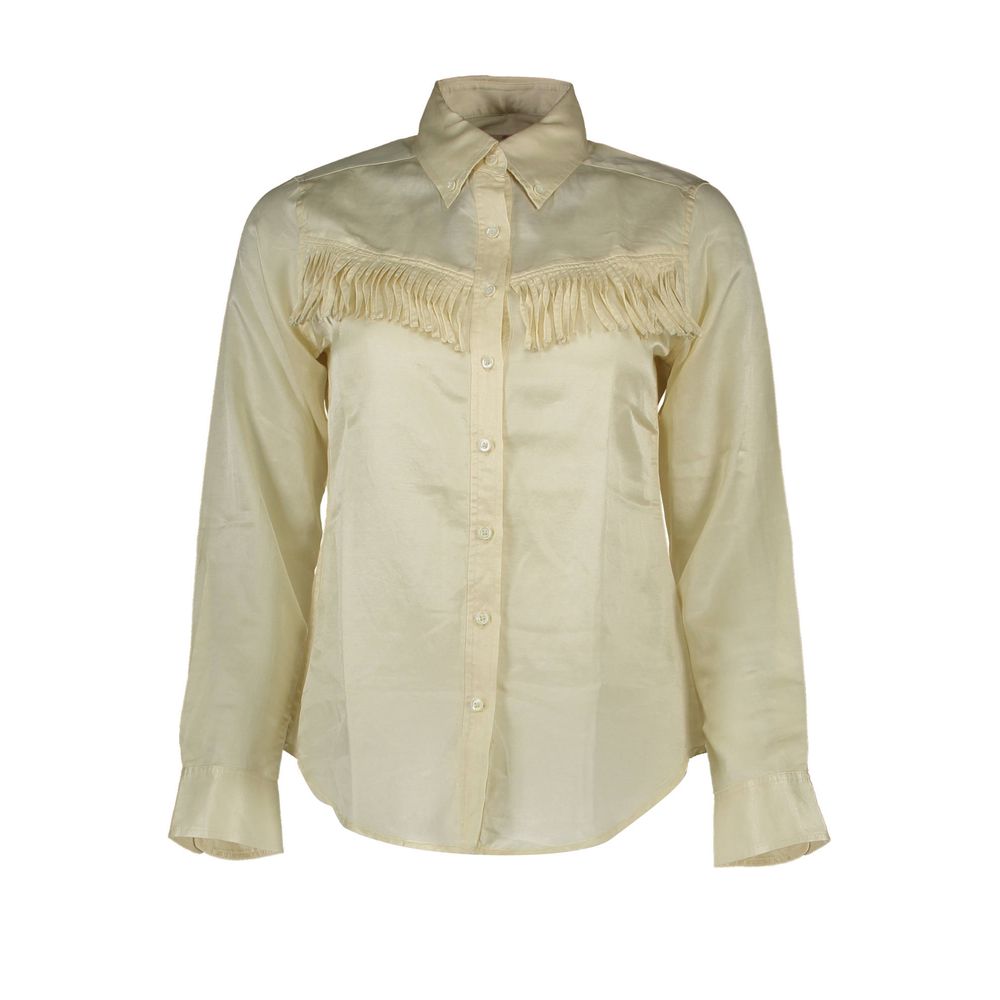 Gant Beige Cotton Women Women's Shirt