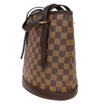 Louis Vuitton Bucket Pm Brown Canvas Shoulder Bag (Pre-Owned)