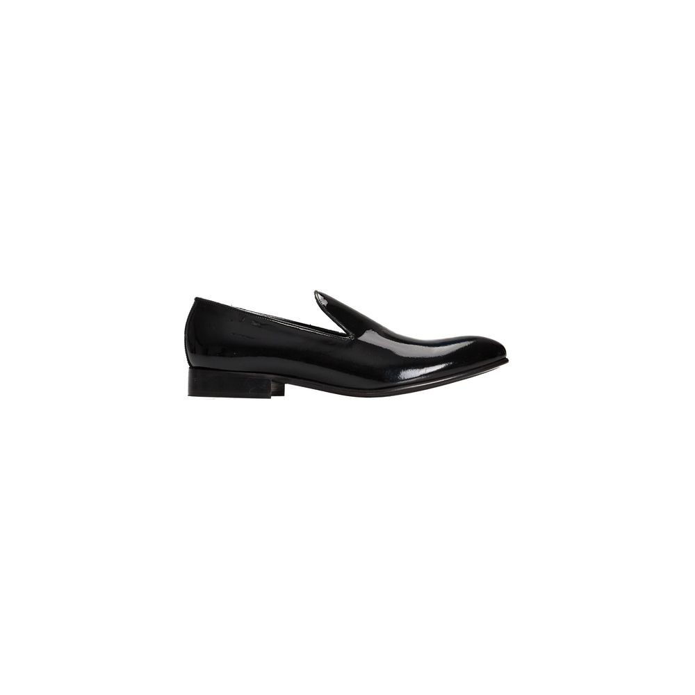 Roberto Pepe Luxury Black Calfskin Men Men's Loafer