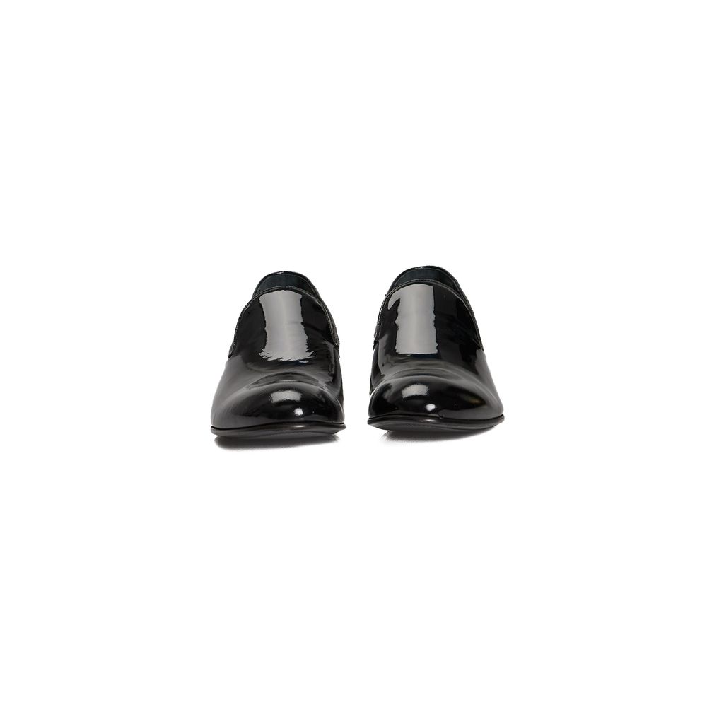 Roberto Pepe Luxury Black Calfskin Men Men's Loafer