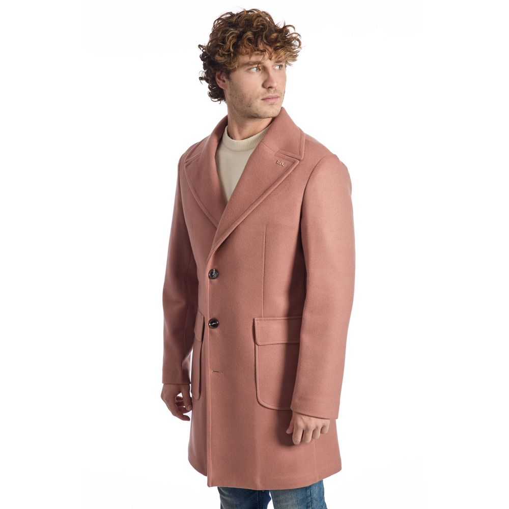 Roberto Pepe Luxury Multicolor Wool Men Men's Jacket