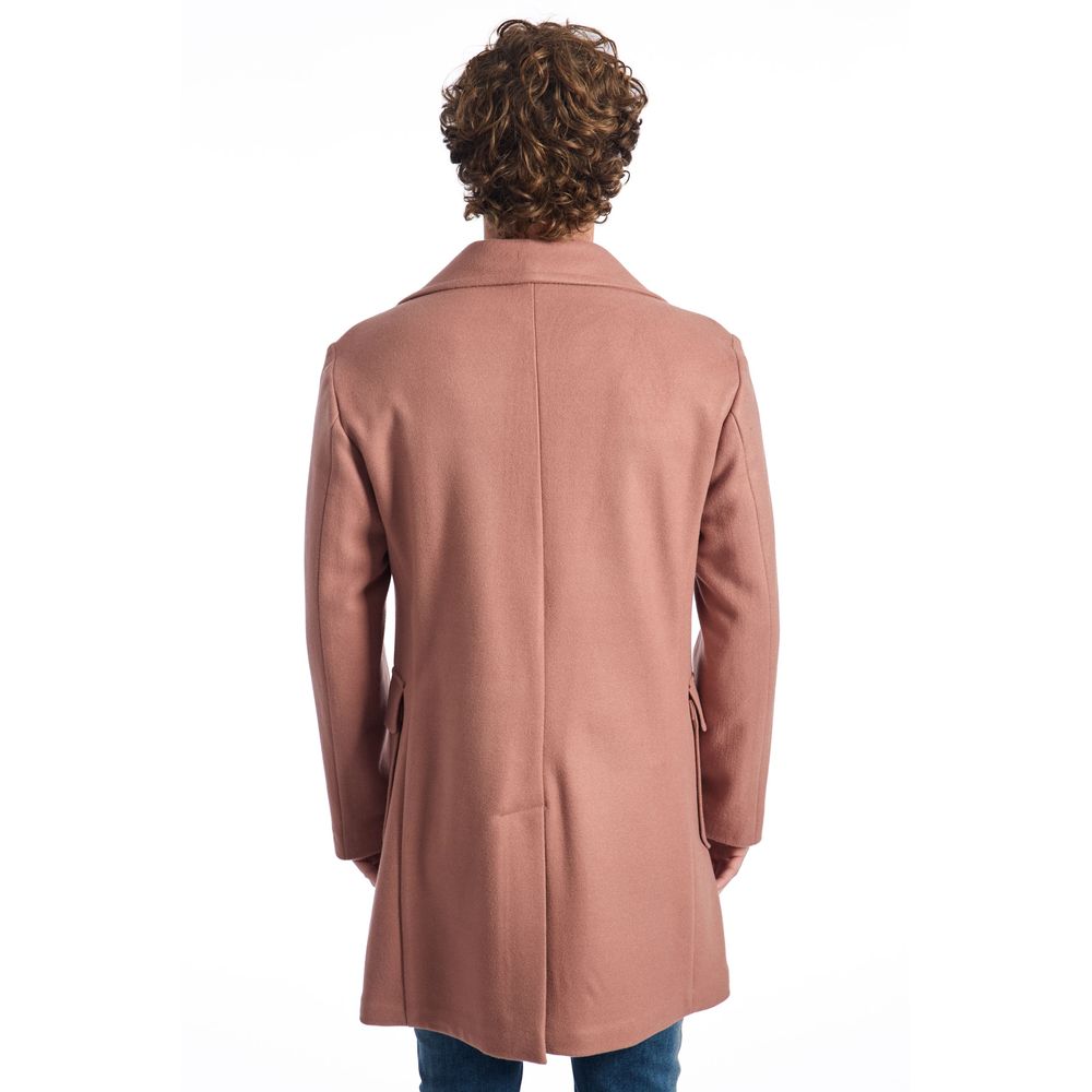 Roberto Pepe Luxury Multicolor Wool Men Men's Jacket