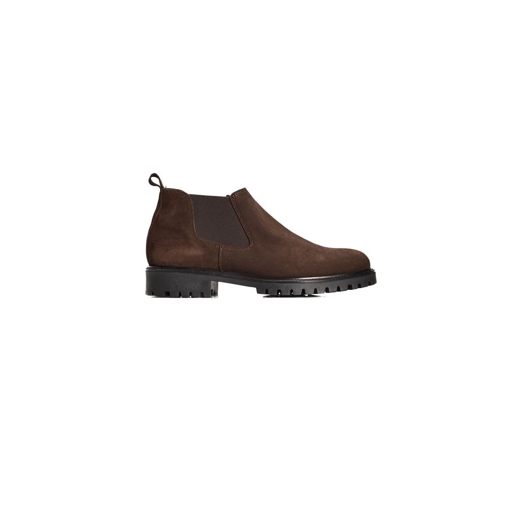 Roberto Pepe Luxury Brown Calfskin Men Men's Boot