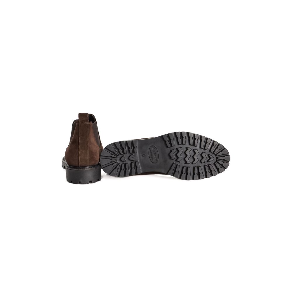 Roberto Pepe Luxury Brown Calfskin Men Men's Boot