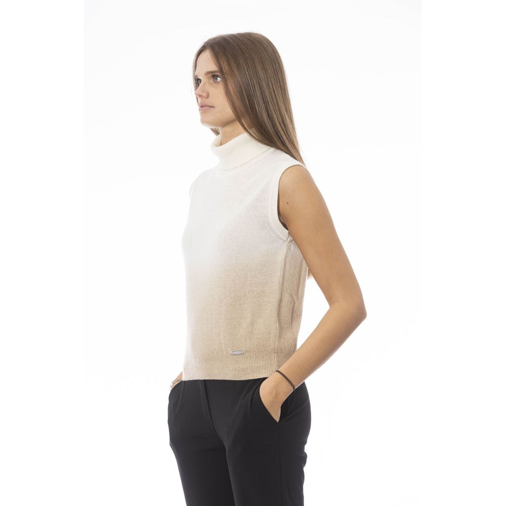 Baldinini Trend White Wool Women Women's Sweater