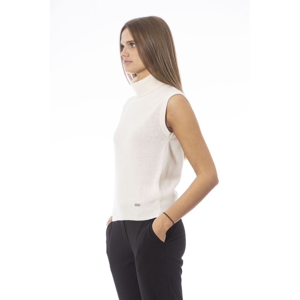 Baldinini Trend White Wool Women Women's Sweater