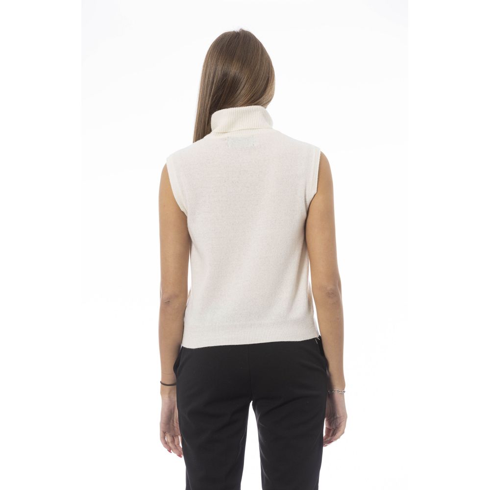 Baldinini Trend White Wool Women Women's Sweater