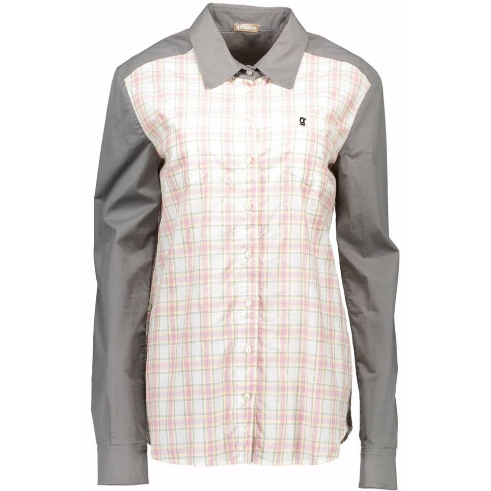 John Galliano Grigio Cotton Women's Women's Shirt