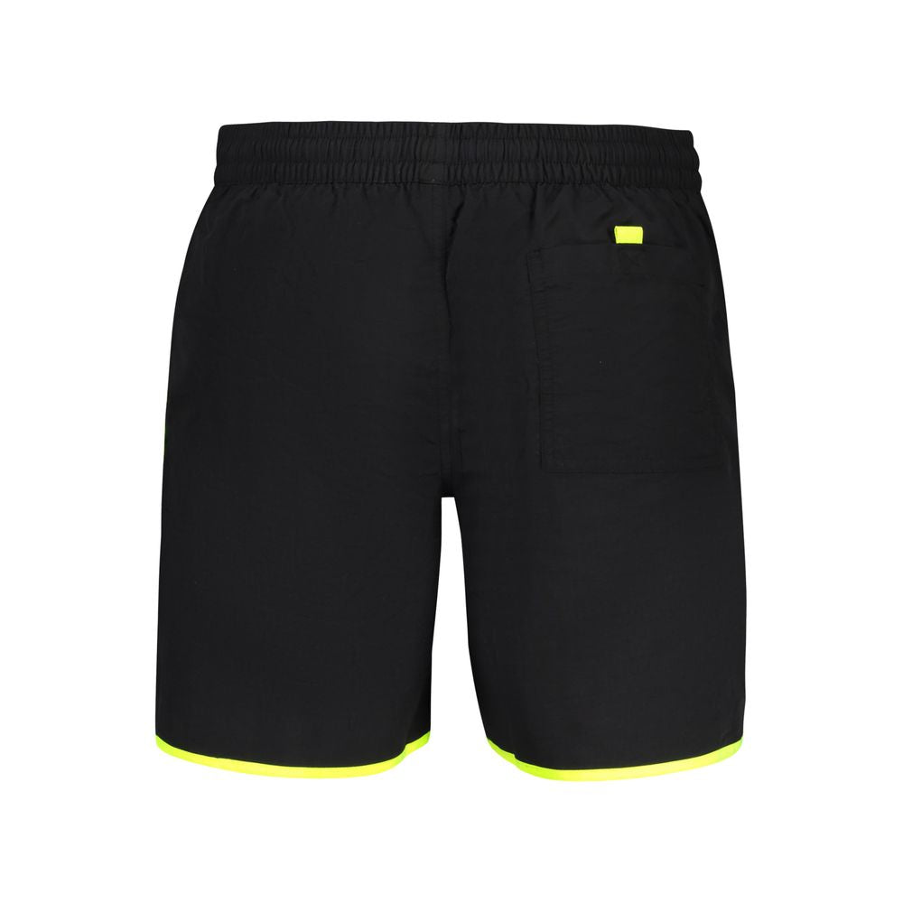 Norway 1963 Black Polyamide Men's Swim Men's Trunk