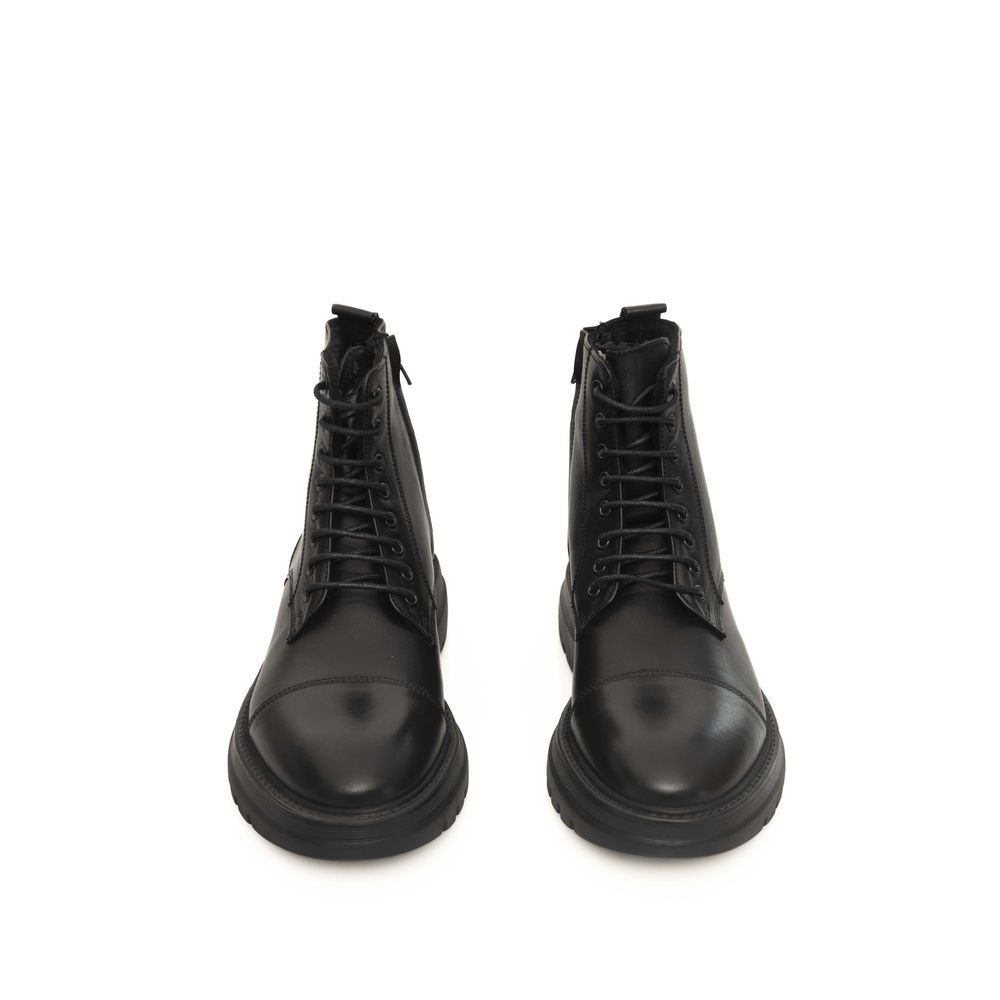 Cerruti 1881 Black Cowhide Men's Boot