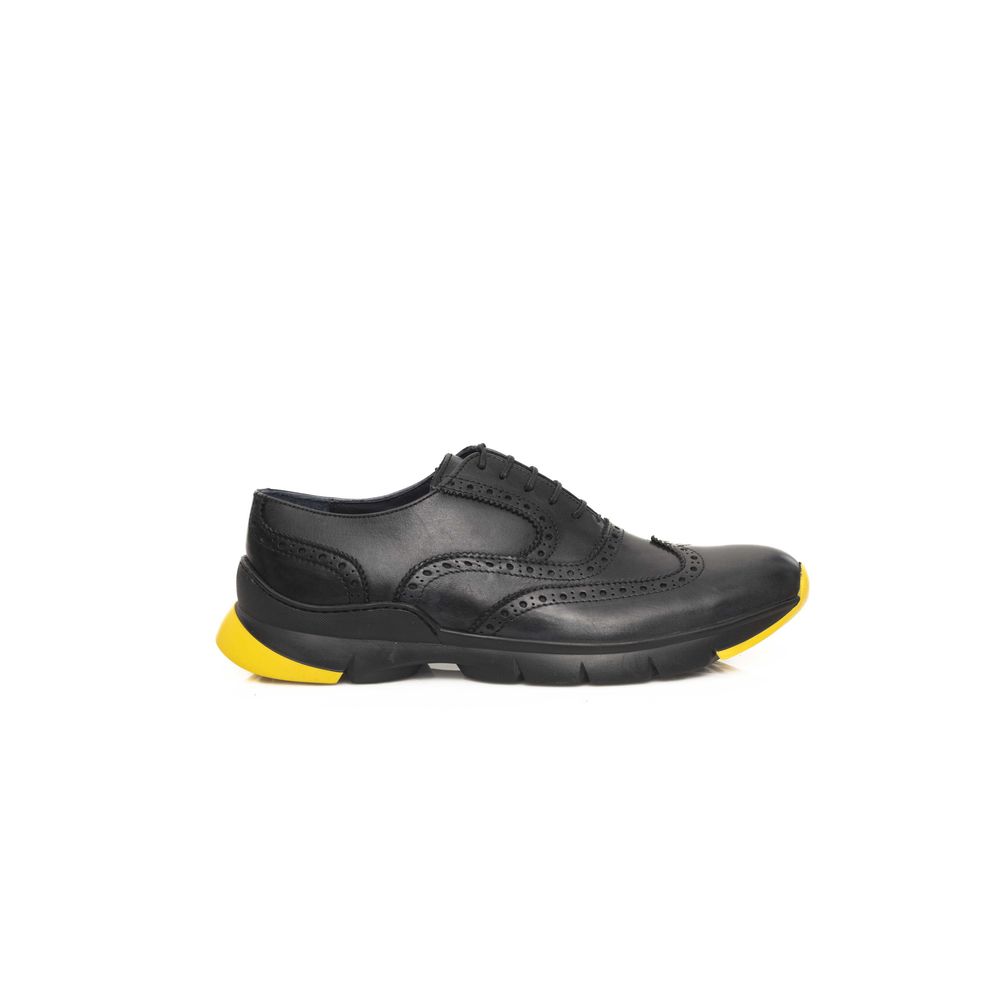 Cerruti 1881 Gray Cowhide Men's Oxford Men's Shoe