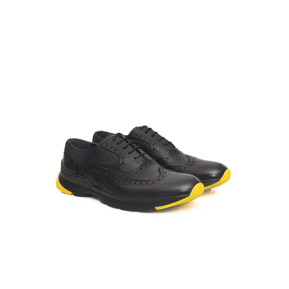 Cerruti 1881 Gray Cowhide Men's Oxford Men's Shoe