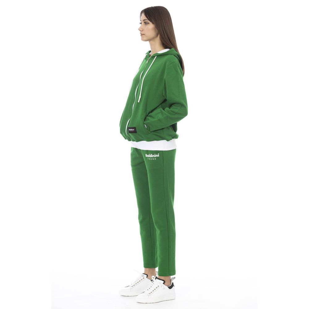 Baldinini Trend Green Cotton Women Women's Sweater
