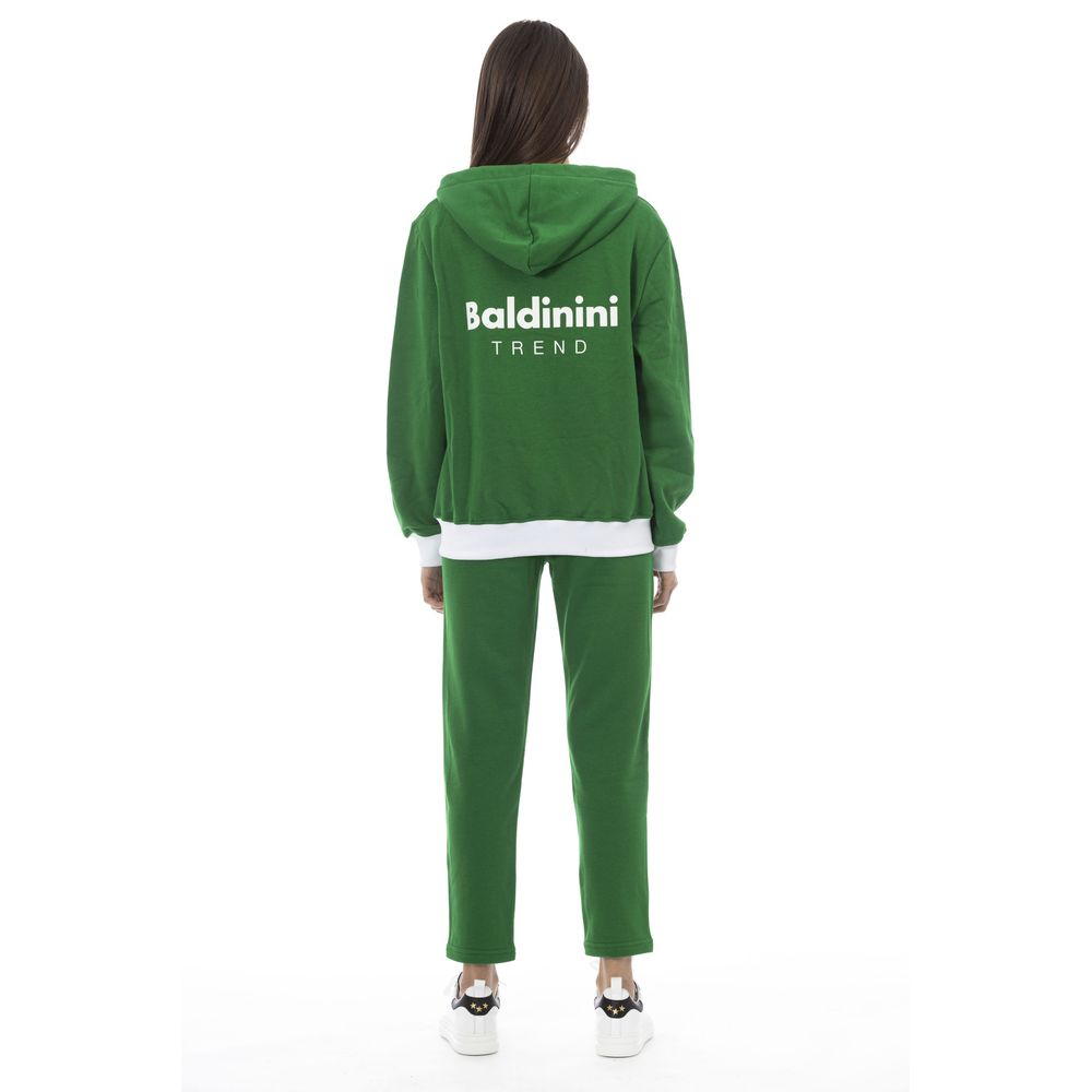 Baldinini Trend Green Cotton Women Women's Sweater
