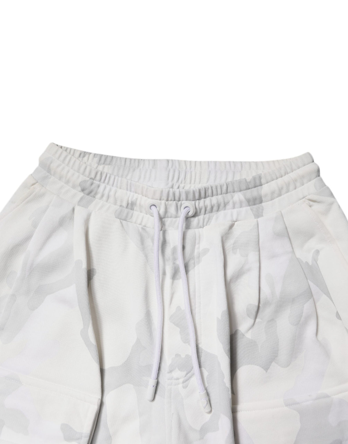 Dolce & Gabbana White Camouflage Cargo Jogger SweatMen's Men's Pants (Pre-Owned)