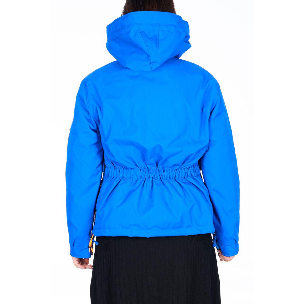Ladakh Blue Polyester Women Women's Jacket