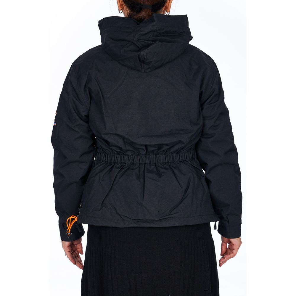 Ladakh Black Polyester Women Women's Jacket