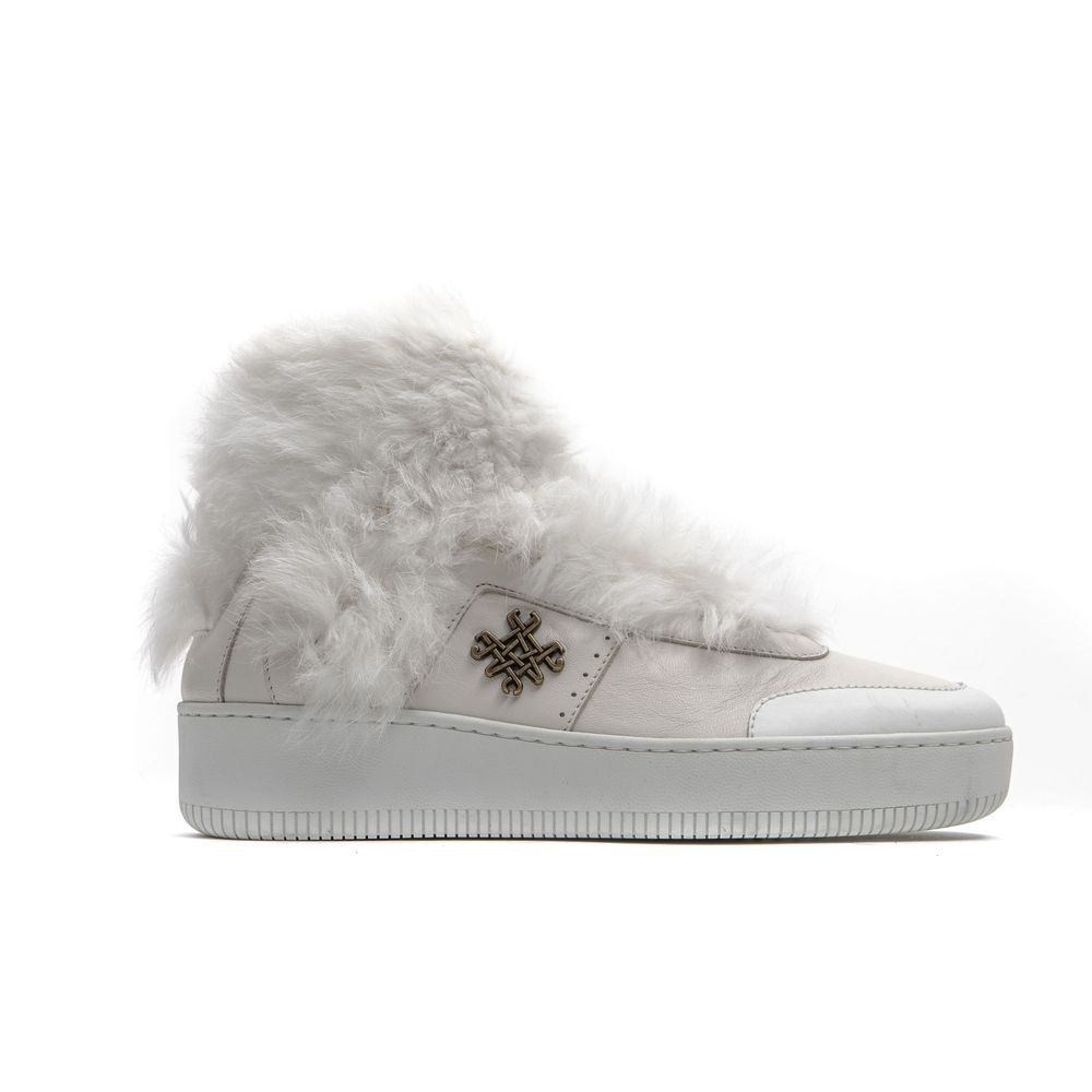 Mr&Mrs Italy White Leather Women's Women's Sneaker