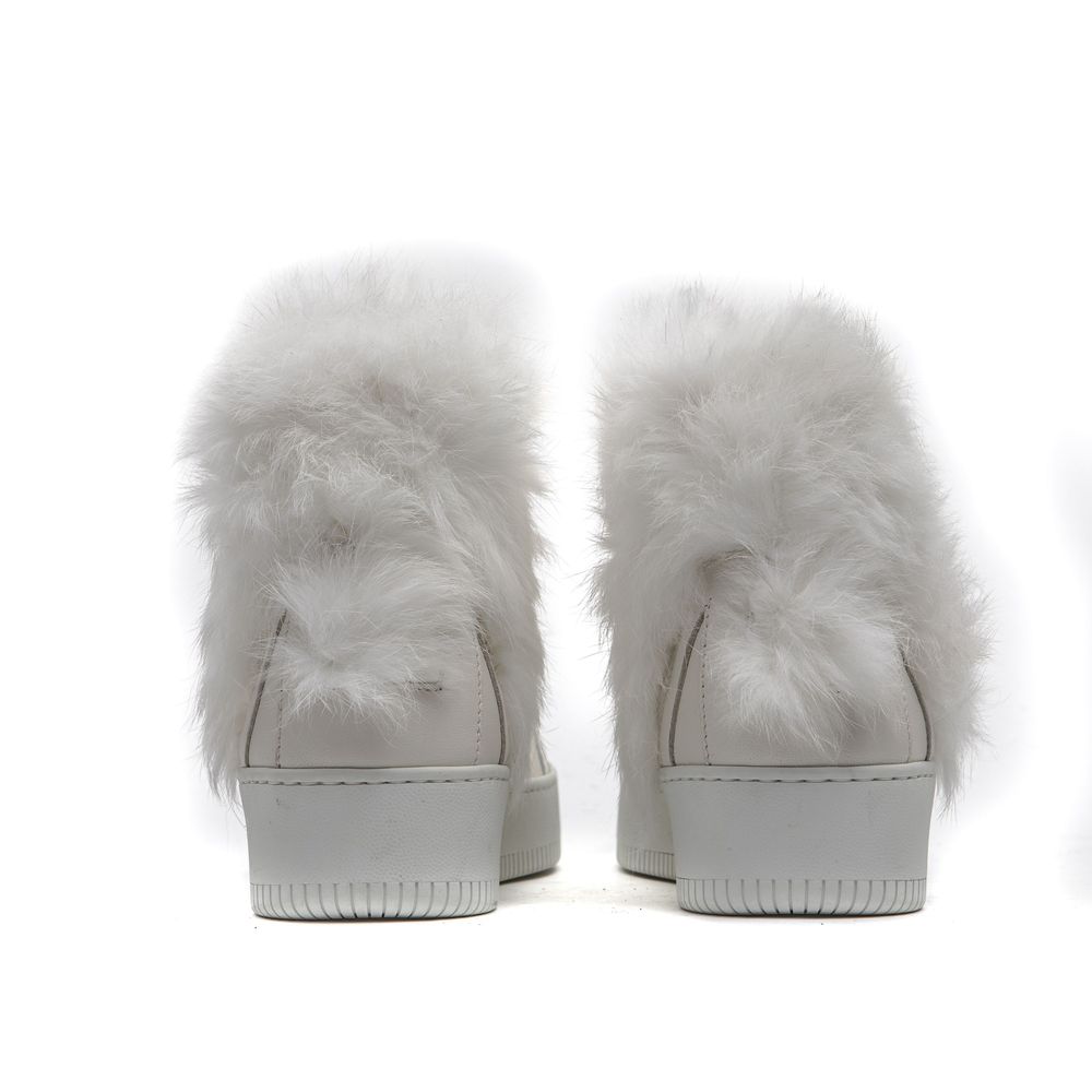 Mr&Mrs Italy White Leather Women's Women's Sneaker