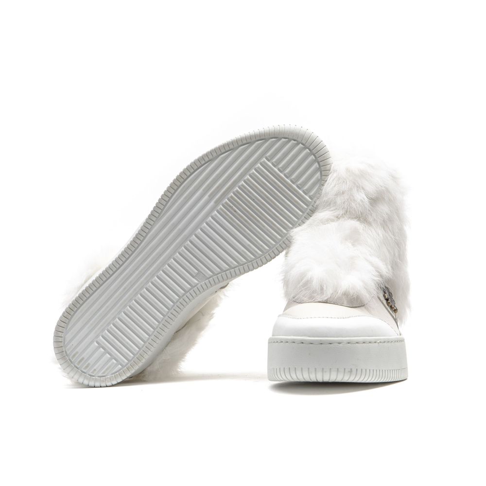 Mr&Mrs Italy White Leather Women's Women's Sneaker