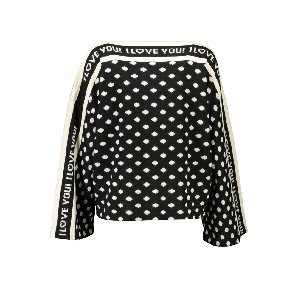 Blugirl Black Acrylic Women Women's Sweater