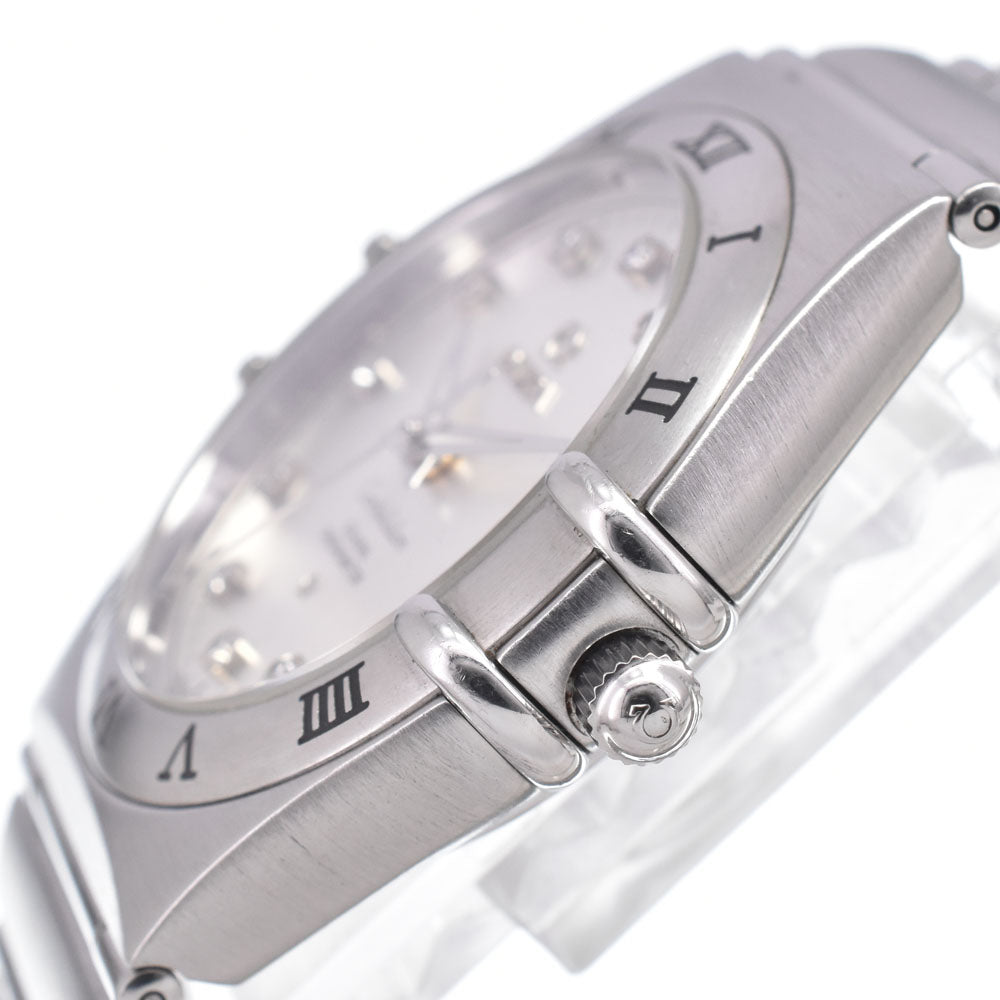 Omega Constellation Co-Axial Chronometer Automatic Stainless Steel With Diamond Markers Watch (Pre-Owned)