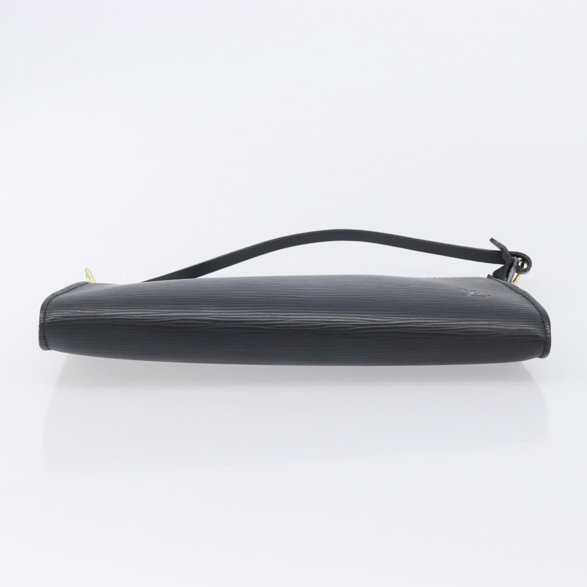 Louis Vuitton Pochette Accessoires Epi Leather Black Leather Clutche & Pouche Bag (Pre-Owned)