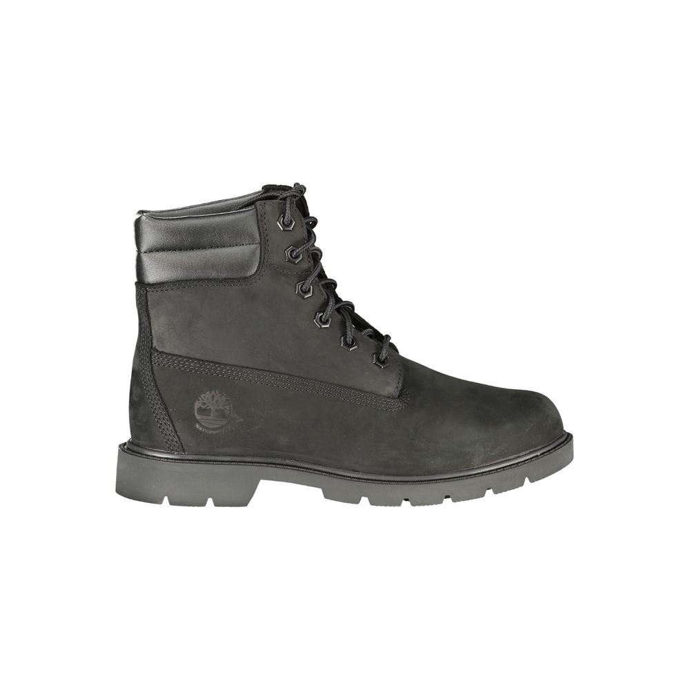 Timberland Black Leather Women Ankle Women's Boot