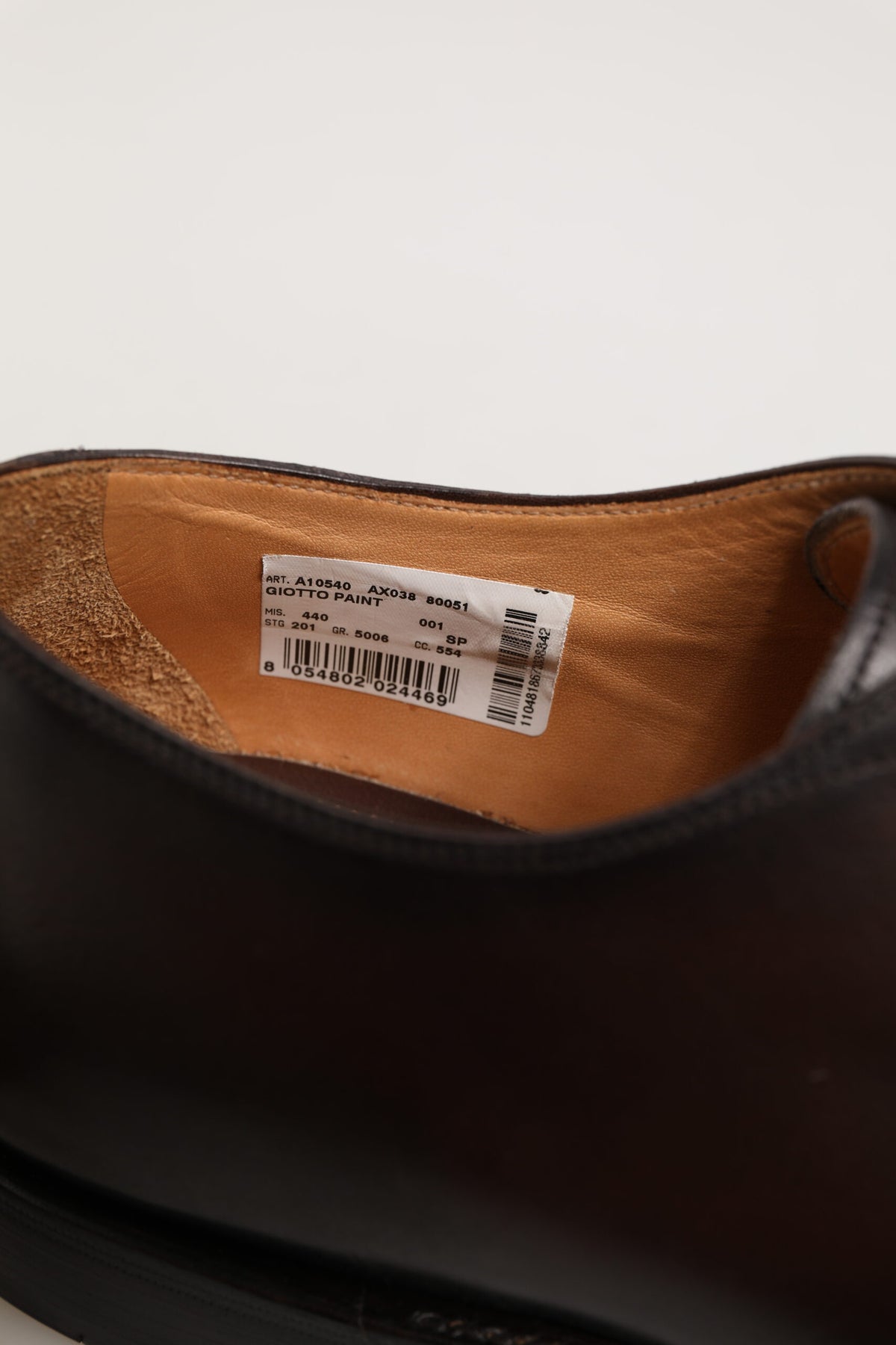 Dolce & Gabbana Brown Leather Lace Up Dress Men Derby Men's Shoes (Pre-Owned)