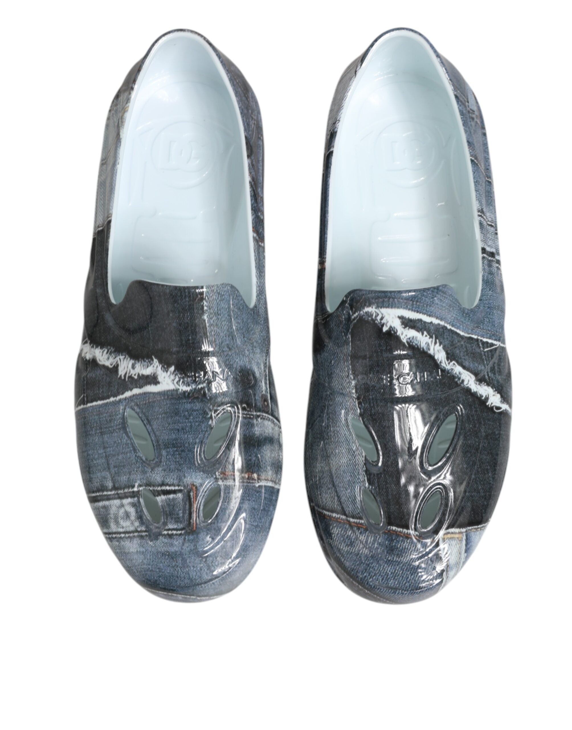 Dolce & Gabbana Multicolor Rubber Men Low Top Sneakers Men's Shoes