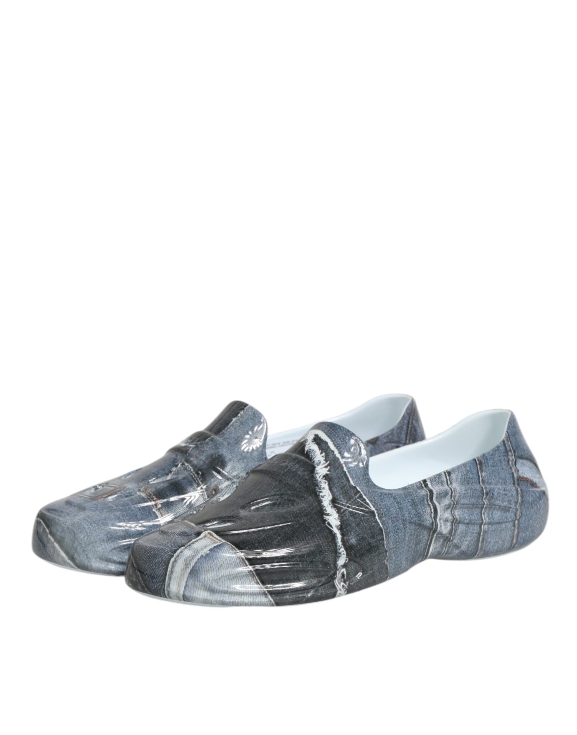 Dolce & Gabbana Multicolor Rubber Men Low Top Sneakers Men's Shoes