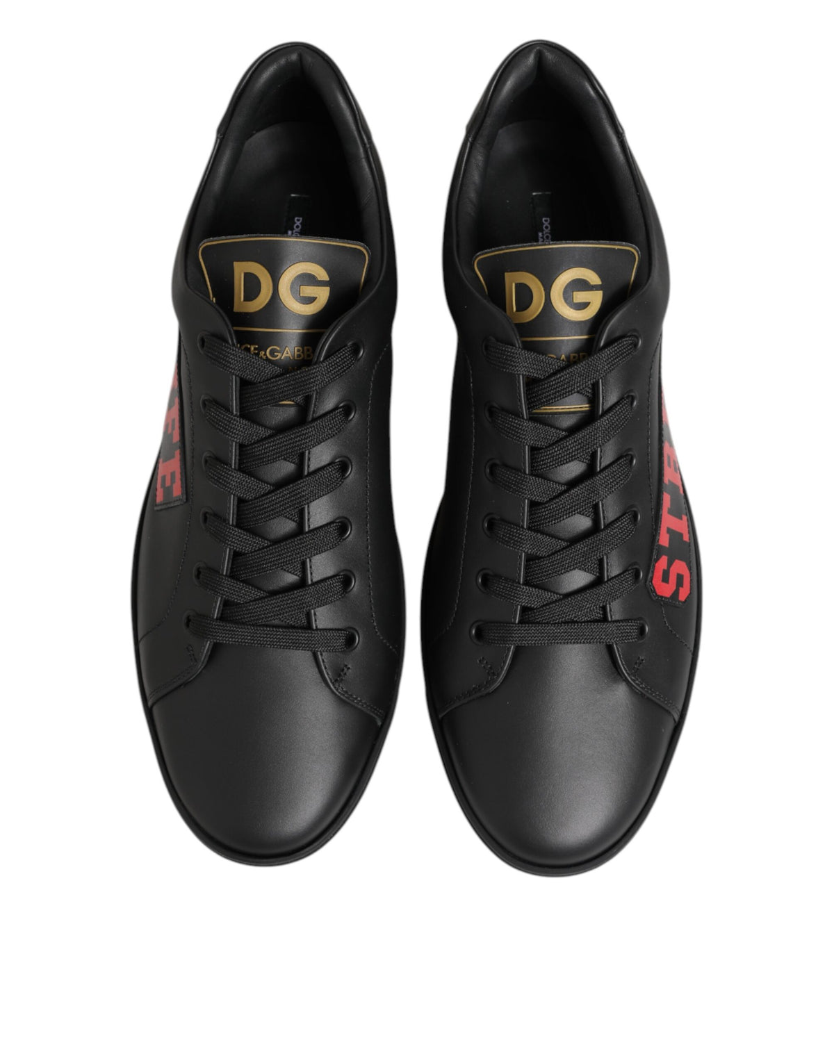 Dolce & Gabbana Black Street Life Low Top Men Sneakers Men's Shoes