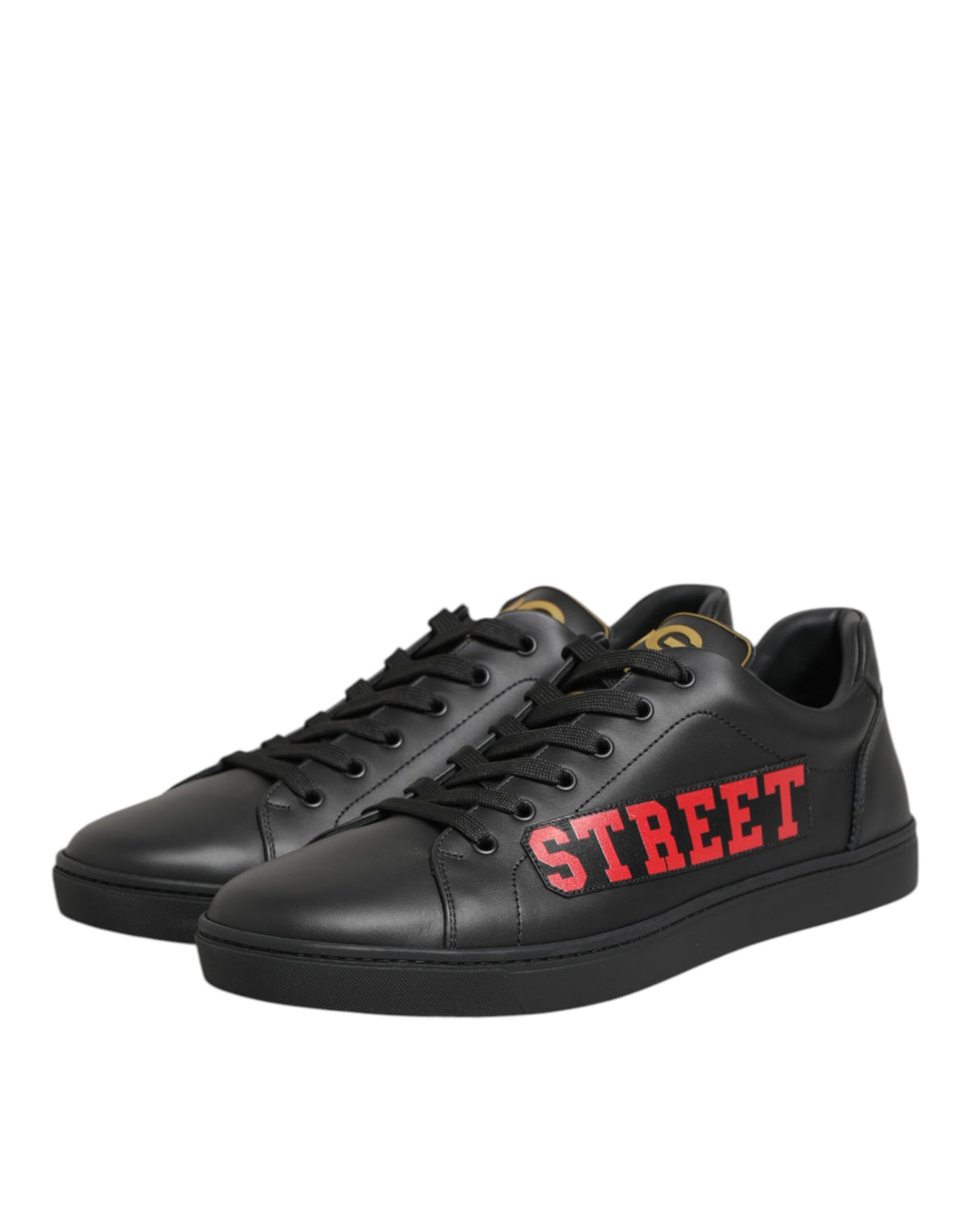 Dolce & Gabbana Black Street Life Low Top Men Sneakers Men's Shoes