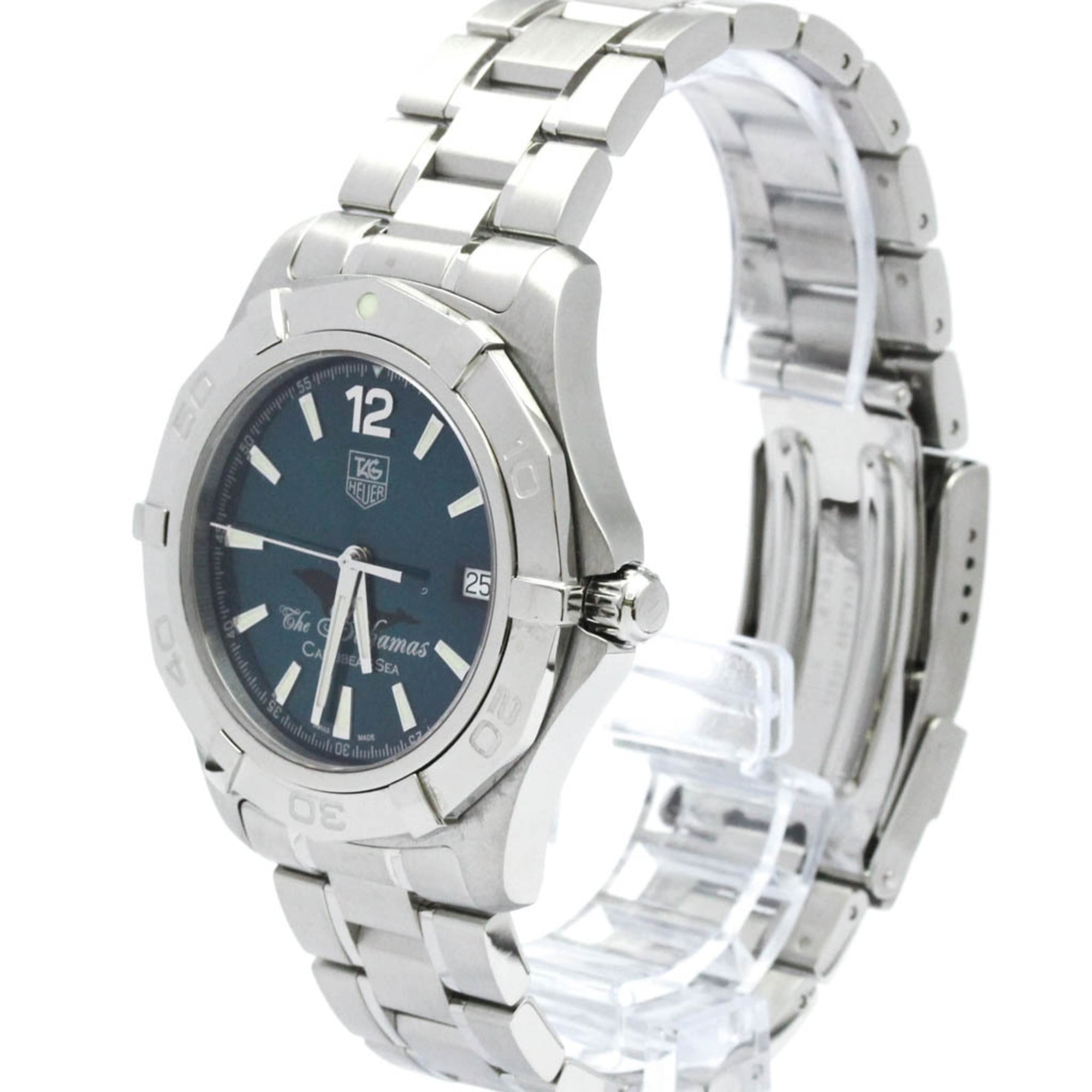 Tag Heuer Aquaracer Bahamas Caribbean Stainless Steel Watch (Pre-Owned)