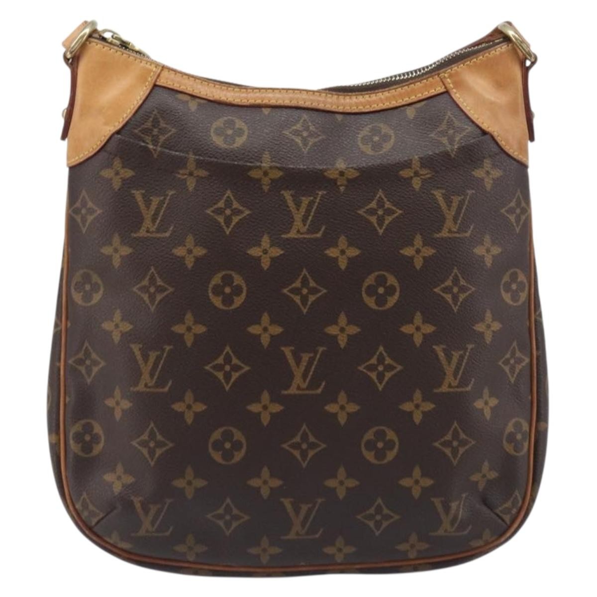 Louis Vuitton Odeon Monogram Canvas Brown Canvas Handbag (Pre-Owned)