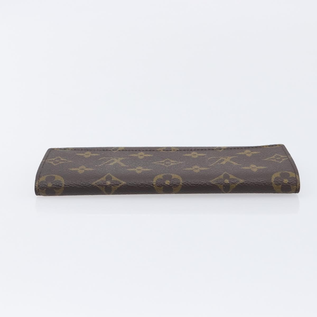 Louis Vuitton Long Macassar Monogram Canvas Brown Canvas Wallets Accessory (Pre-Owned)